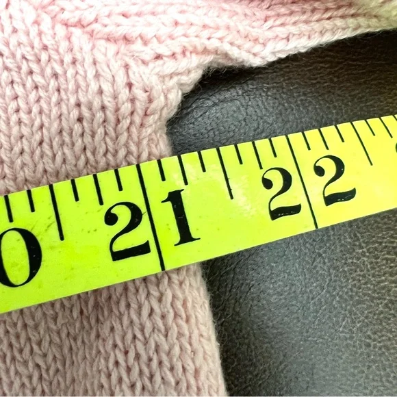 Storybook Knits Pink Flowers Cardigan Medium Women’s Sweater New with tags - Picture 5 of 7